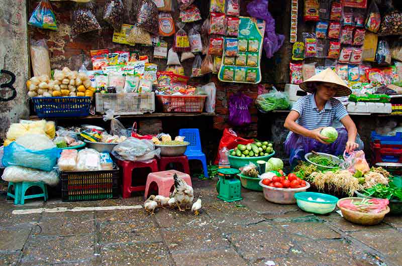 185 - Vietnam - Hanoi - comercio